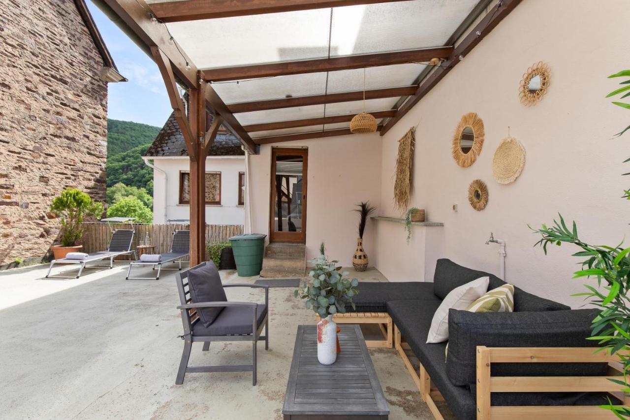Apartamento Haus Blaue Traube Mit Moselblick Ediger-Eller Exterior foto