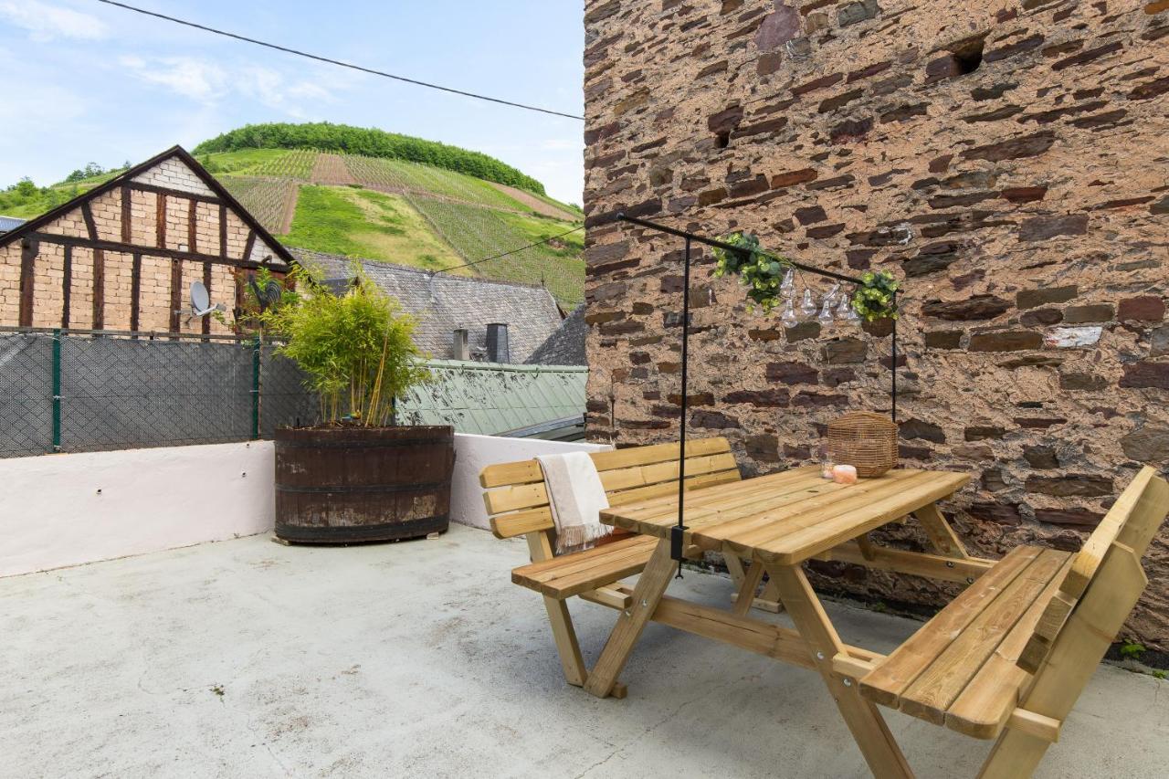 Apartamento Haus Blaue Traube Mit Moselblick Ediger-Eller Exterior foto