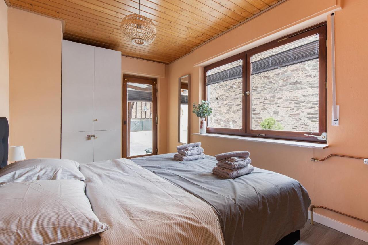 Apartamento Haus Blaue Traube Mit Moselblick Ediger-Eller Exterior foto