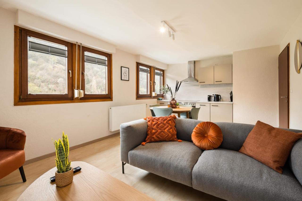 Apartamento Haus Blaue Traube Mit Moselblick Ediger-Eller Exterior foto